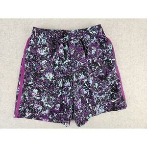 Nike Dri-Fit Boys Youth‎ Girls Shorts Gym Casual Soccer Purple Size MEDIUM